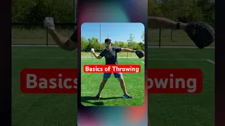 Teaching beginners how to throw a baseball