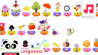 ABC Train Song 🚂🅰️🅱️ A is for Apple B is for Ball | Lingokids ABC song