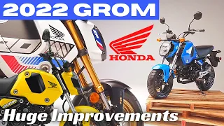 THE NEW 2022 HONDA GROM DETAILED LOOK | WALK AROUND VIDEO