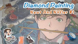 ASMR Diamond Painting [DAC] - Newt and Niffler #1