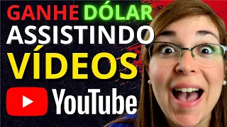 Como Ganhar Dinheiro ASSISTINDO Vídeo do Youtube Renda Extra Online de Casa