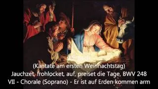 BWV 0248 1-07 - Er ist auf Erden kommen arm