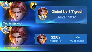 I FINALLY MET BEST TIGREAL IN THE WORLD !! TOP 1 GLOBAL TIGREAL - Mobile Legends