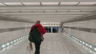 Новый выход со станции "Комсомольская" к Ленинградскому вокзалу