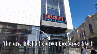 Exclusive! guided tour of the new Backlot cinema