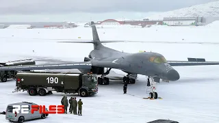 See How US B-1B Bombers Emergency landing