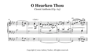 Organ: O Hearken Thou (Choral Anthem, Op. 64) - Edward Elgar