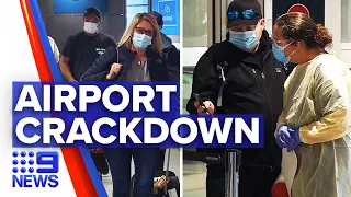 Coronavirus: Government enforces restrictions on entering NSW | 9 News Australia