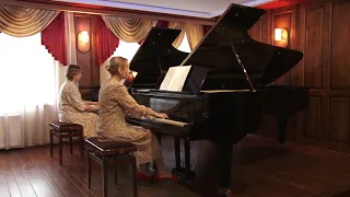 W.Mozart Sonata for two pianos in D, I mov.