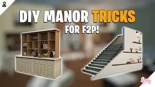 F2P Friendly DIY MANOR TRICKS! | Check this out! - LifeAfter