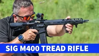 SIG Sauer M400 TREAD rifle: shooting test at the SIG Sauer Academy