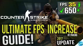 🔧 CSGO: Dramatically increase performance / FPS with any setup! 2018 UPDATE Lag / FPS drop fix