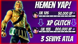 YENİ SINIRSIZ HEMEN 100 SEVİYE OL "AFK XP GLITCH - Fortnite 5.Bölüm 2.Sezon Türkçe