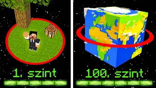 Minecraft, De AZ XP SZINT = VILÁG MÉRETE 🤯
