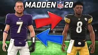 What If EVERY NFL Quarterback Switched To Their Rival Team? Madden 20