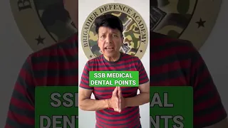 SSB MEDICAL TEST | DENTAL POINTS | BEST DEFENCE ACADEMY IN DEHRADUN | NDA FOUNDATION COURSE #shorts