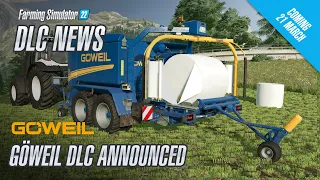 *NEW DLC* Goweil Pack Announced for FS22 - Coming March 21st