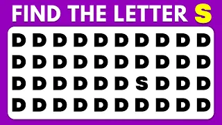 Find The ODD Number And Letter | Find the ODD One Out | ✅ Easy, Medium, Hard - 30 levels