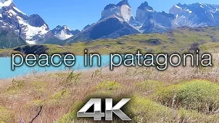 "Peace in Patagonia" 4K Nature Relaxation™ 10 Minute Experience - Torres Del Paine, Chile