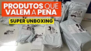 SÓ PRODUTOS que VALEM MUITO a pena IMPORTAR em 2024! Super UNBOXING