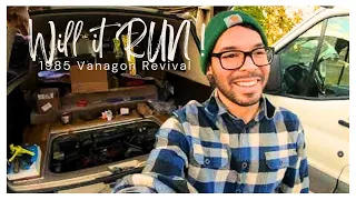 Volkswagen Vanagon Revival | WILL it RUN? | Big reveal | 1.9 WaterBoxer Rebuild | Ep19