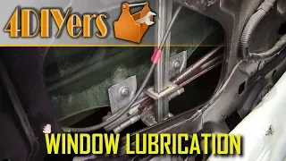 How to Lubricate a Window Regulator or Mechanism using DeoxIT