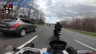 300 deep on the highway. 1st ride out of the year. Pt. 2