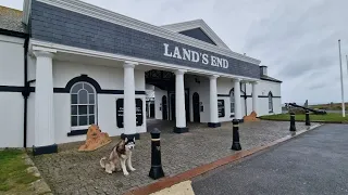 Sherpa Visits Lands End in Cornwall