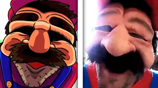 Ring Cam Mario - FNF Mod VS Original Comparison | Meme