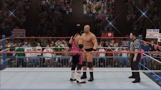 WWE 2k16 - "Stone Cold" Steve Austin vs. Bret Hart: Survivor Series (1996) - Austin 3:16 Part 2