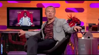 Graham Norton's red chair