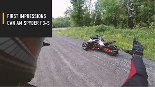 Can-Am Spyder F3-S First Ride & Impressions