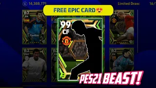 I Got a PES21 Beast in Free Epic Card Pack 😍💥