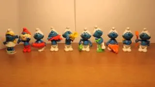 Смурфы The Smurfs 1997 - (Schlumpfe), Киндер Сюрприз Kinder Surprise