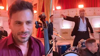 Stjepan Hauser And Signorina It's Not Unusual Behind The Scenes