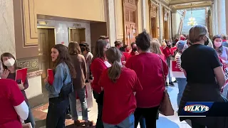 Indiana teachers fighting back against controversial education bill