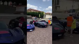 LaFerrari, Monza SP2, SF90 and more at Ferrari Cavalcade #shorts #ferrari