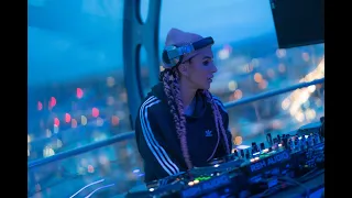 Hannah Wants live DJ set at the Brighton BA i360 tower.