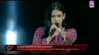 Aleshka Rondón | Así no te amará jamás | Audiciones a Ciegas | La Voz Kids Perú