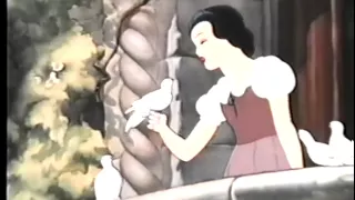 Snow White and the Seven Dwarfs (1937) Trailer 2 (VHS Capture)