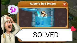 GardenScapes - {SOLVED} Austin's Bad Dream | First Puzzle|Help Austin Make Sense of His Dream!