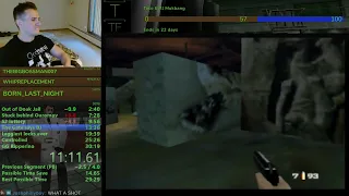 Goldeneye 007 N64 - Secret Agent Speedrun in 29:55 (world record)