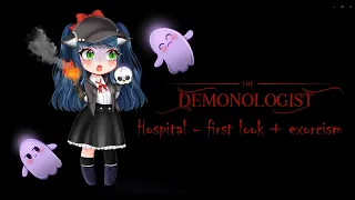 How do we exorcise the Hospital Ghost? | Demonologist | NEW Ghost Hunting Game