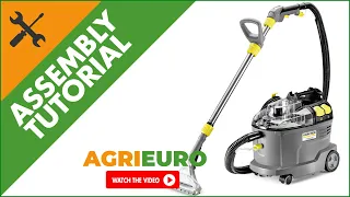 Karcher Pro Puzzi 8/1 ADV Spray-Extraction Cleaner - Carpet cleaner - Assembly Tutorial Video