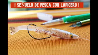 SEÑUELO de PESCA CASERO  hecho con BOLÍGRAFO!! // #fishing bait