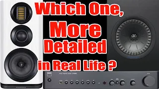 Which One, More Detailed in Real Life? Wharfedale EVO 4.2 vs KEF Q350 W/NAD C316BEE V2[SOUND BATTLE]