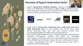 LYNX/SMMT Webinar on the Egyptian Automotive Sector