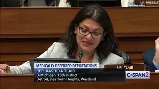 Representative Rashida Tlaib on Medically Deferred Deportations