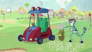 Tik Tak Tail | Golf Club | Cartoon Compilation | Funny Cartoons | WildBrain Kids