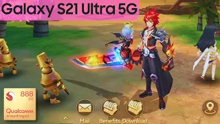 Gaia Odyssey | MMORPG | Android Gameplay | Galaxy S21 Ultra 16/512 Snapdragon 888 | MS